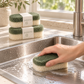 PAIUENA Dual-Texture Scrub Sponge Set