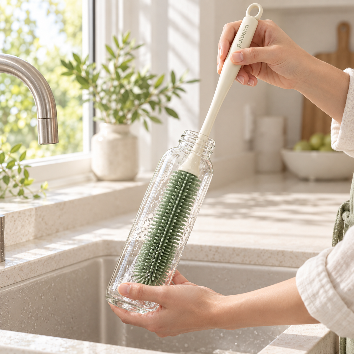 PAIUENA Silicone Bottle Brush