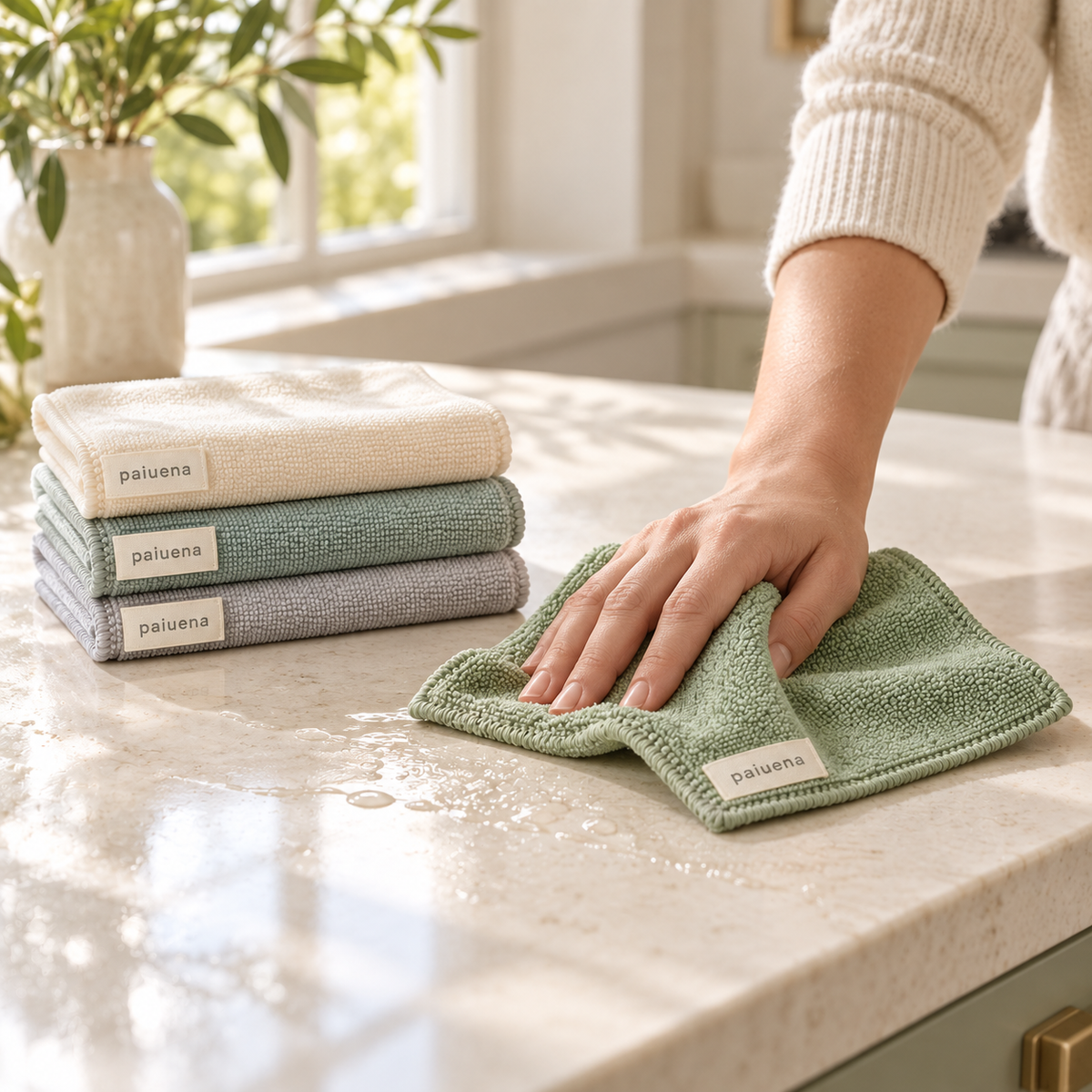 PAIUENA Everyday Microfiber Cloth Set